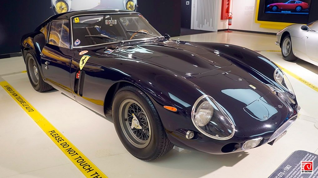 Ferrari 250 GTO 1962 on display at the Ferrari Museum