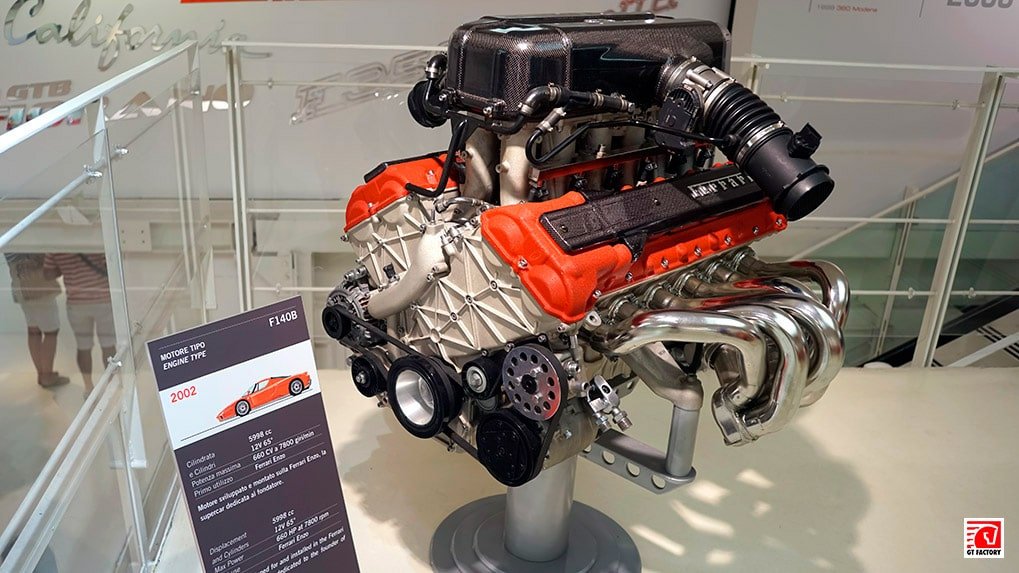 Ferrari F140B engine developed for Ferrari Enzo