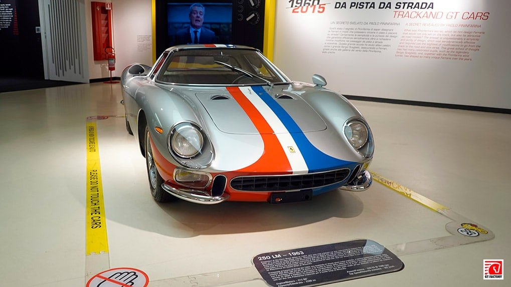 Ferrari 250 LM 1963 at the Ferrari Museum in Maranello