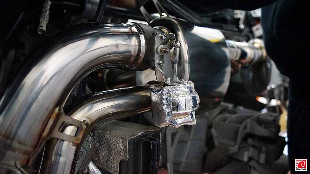 ipe titanium exhaust system for lamborghini lp610-4 installation process 
