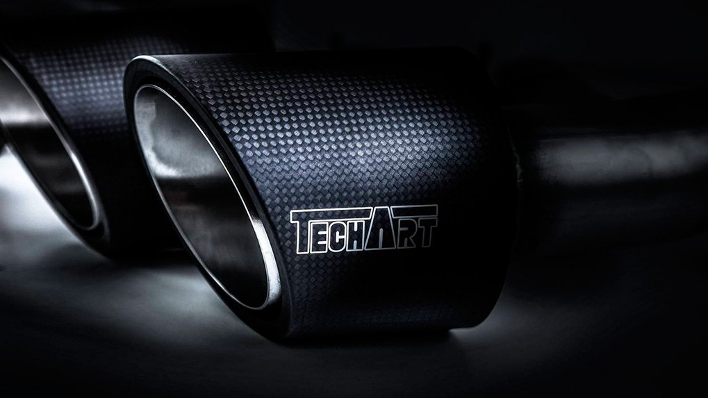 Porsche Cayenne 958.2 Techart Magnum выхлопная система