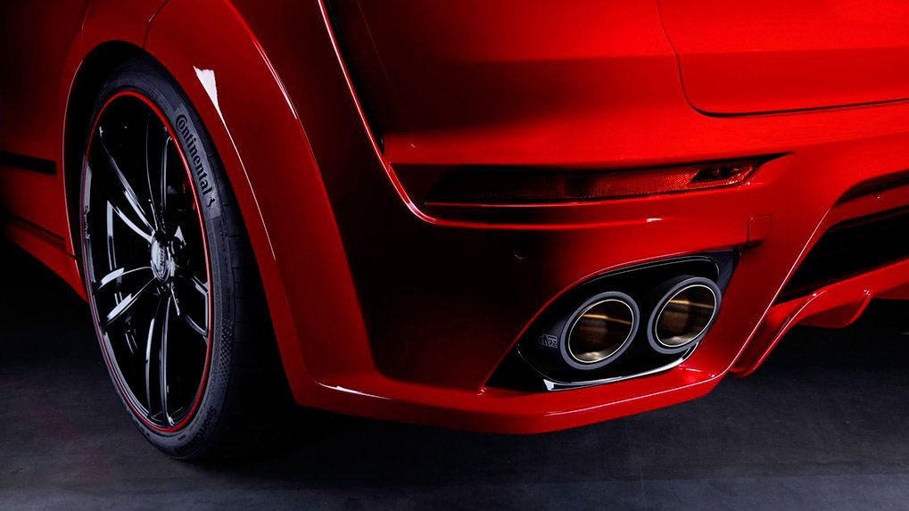 Porsche Cayenne 958.2 Techart Magnum задний бампер