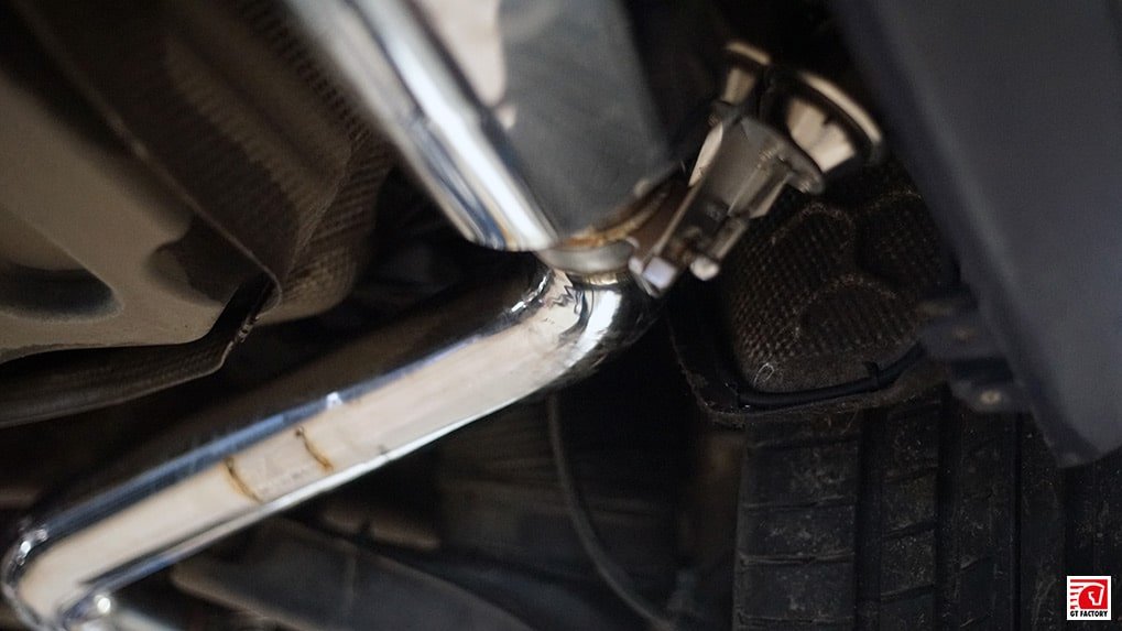Mercedes-Benz cls63 ipe exhaust on cls500