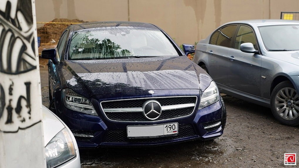 Mercedes-Benz cls500 Mistic Blue Metallic