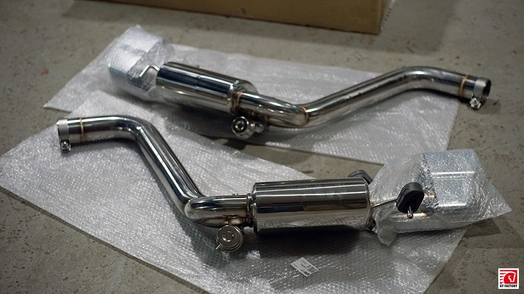 Mercedes-Benz cls63 ipe exhaust on cls500