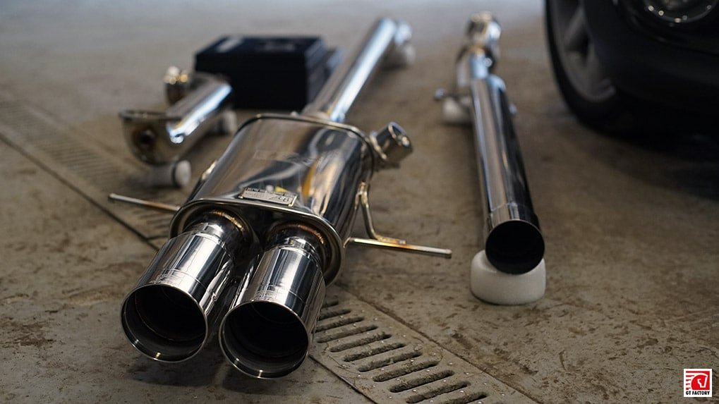  ipe mini cooper s r56 exhaust system unpacked