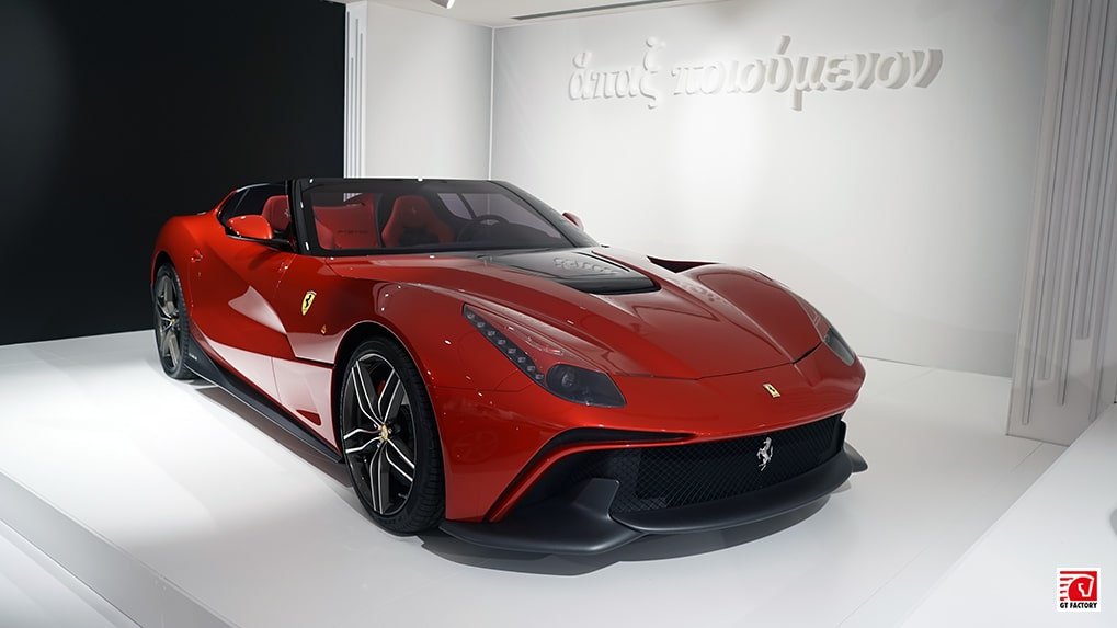 Ferrari F12 TRS at the Ferrari Museum in Maranello