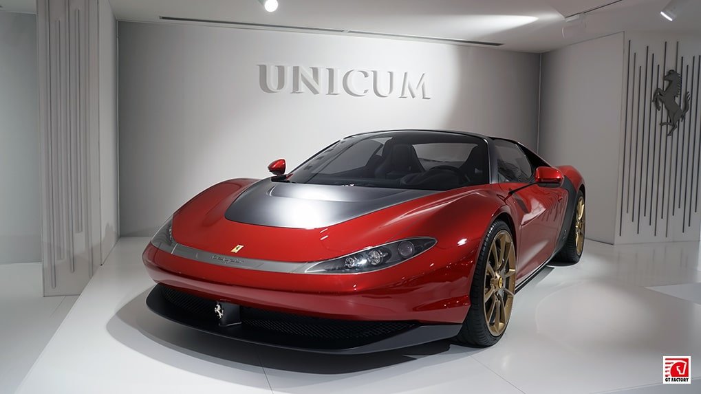 Ferrari Sergio displayed at the Ferrari Museum in Maranello