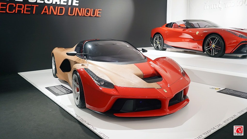 Full-scale LaFerrari development model at the Ferrari Museum