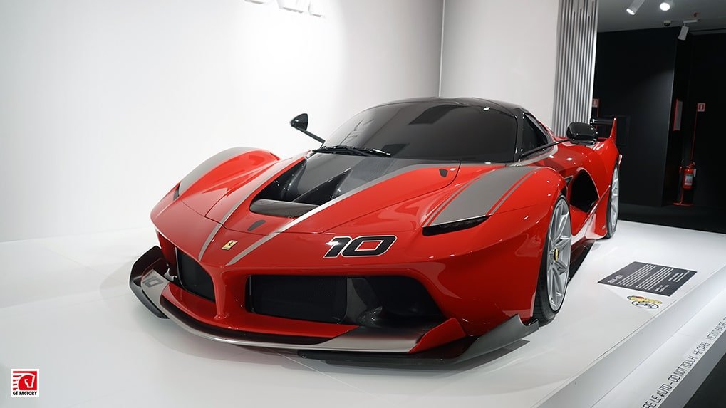 Ferrari FXX K 2015 displayed at the Ferrari Museum in Maranello