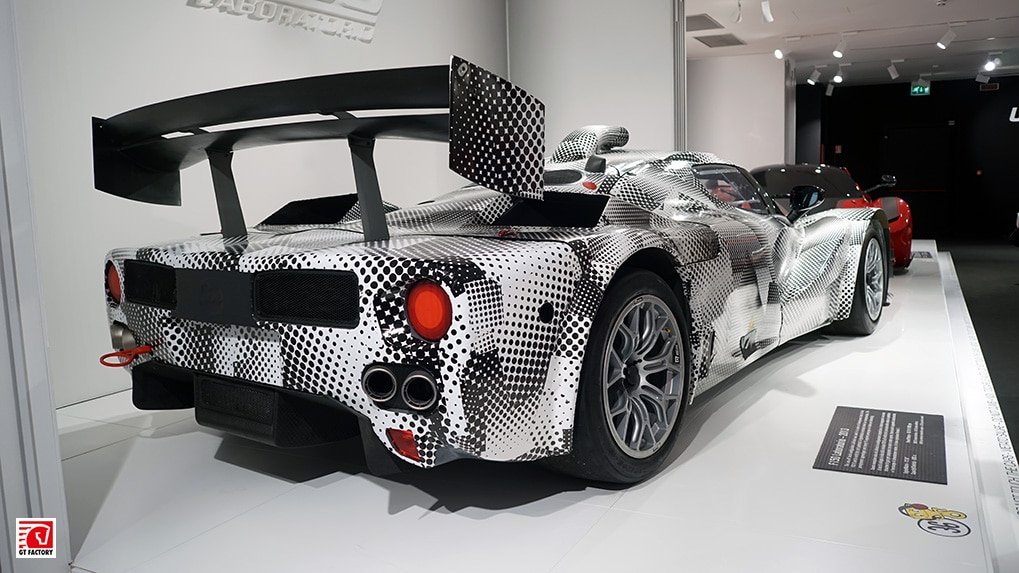 Ferrari F150 Laboratorio prototype detail at the Ferrari Museum