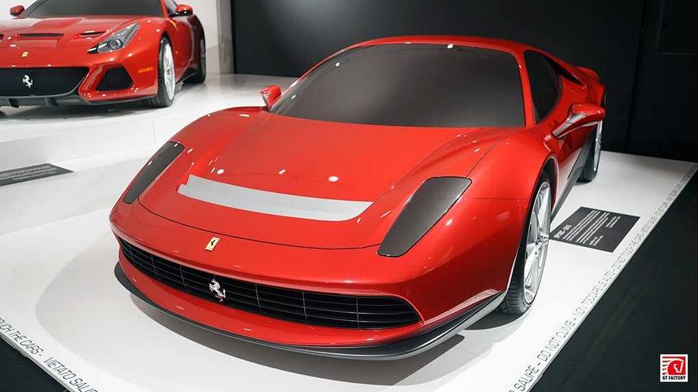 Ferrari SP12 EC 2012 at the Ferrari Museum in Maranello