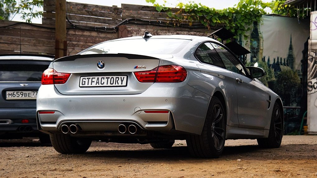 проект BMW M4 F82 по установке титановой выхлопной системы iPE