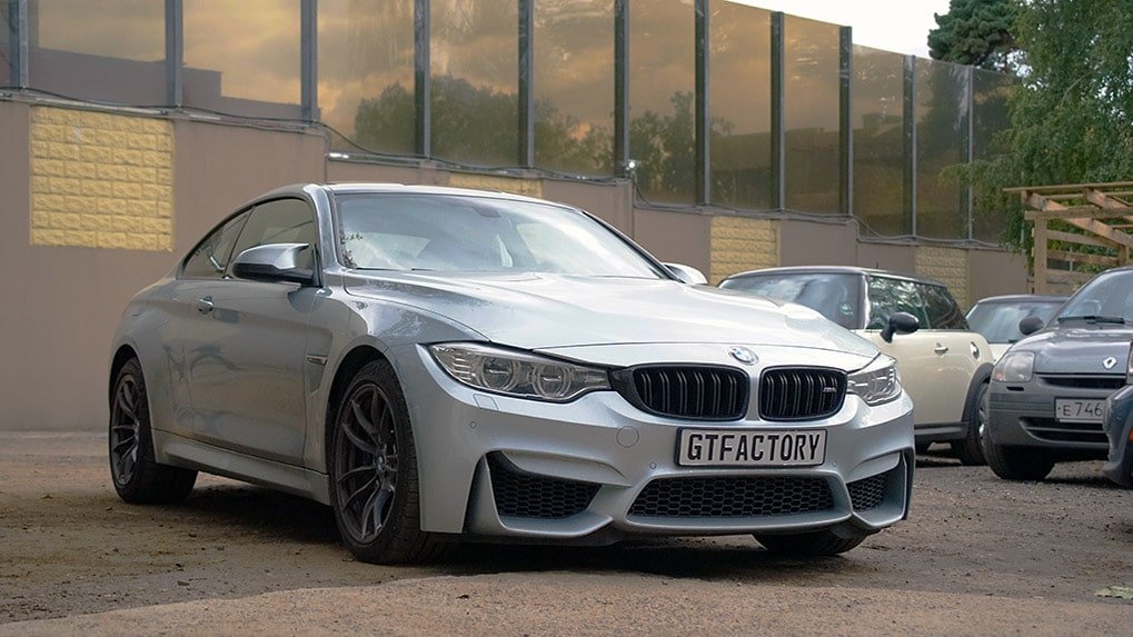 проект BMW M4 F82 по установке титановой выхлопной системы iPE