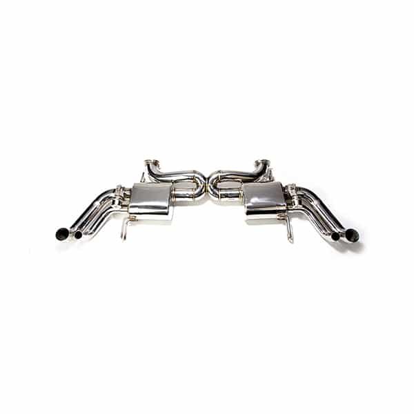 iPE audi r8 v10 2007-2013 выхлопная система с клапанами