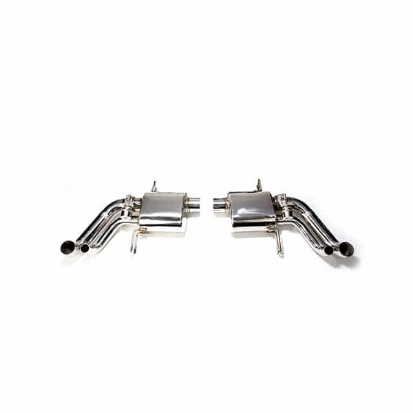 iPE audi r8 v8 2007-2013 глушитель