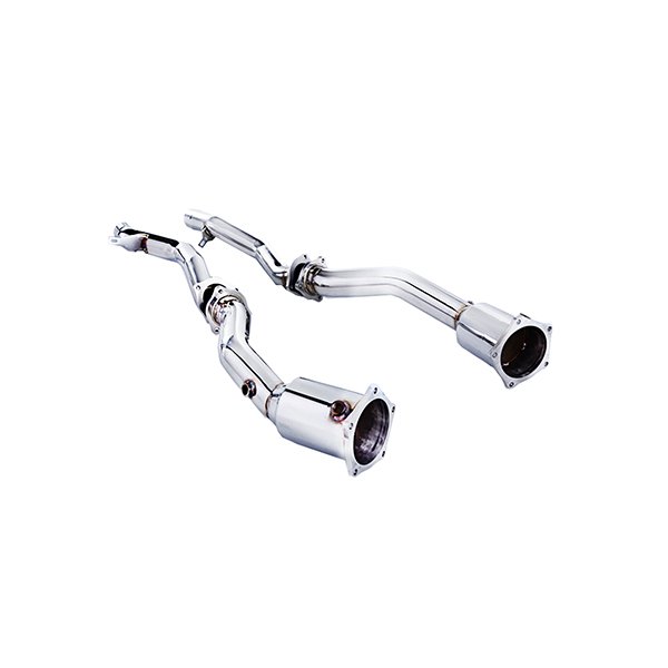 ipe porsche cayenne turbo 958 4.8 безкатовые пайпы и передние трубы