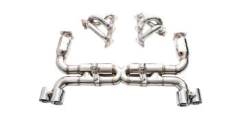 ipe porsche 997 turbo s full exhaust system