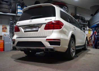 brabus gl63 amg выхлопная система с клапанами