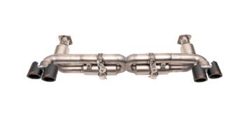 ipe porsche 991 Turbo S titanium exhaust system