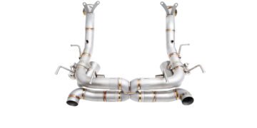 Ferrari 458 Speciale iPE titanium exhaust system