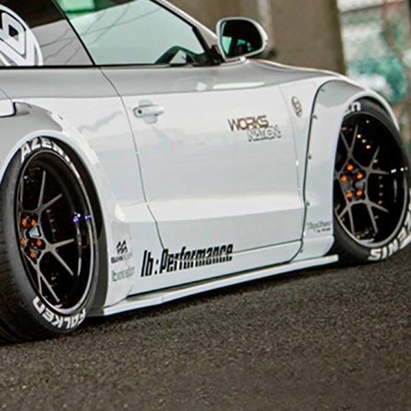 lb works audi a5 s5 вайд фендеры