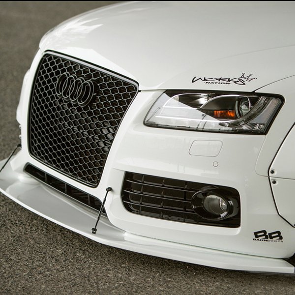 lb works audi a5 s5 передний диффузор