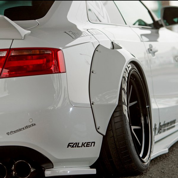 lb works audi a5 s5 вайд фендеры задние