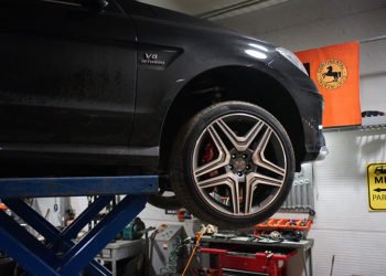 Mercedes-Benz ML63 W166 Brabus выхлопная система продажа и установка