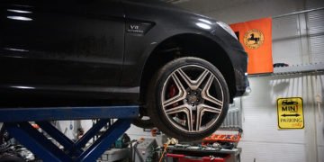 Mercedes-Benz ML63 W166 Brabus выхлопная система продажа и установка