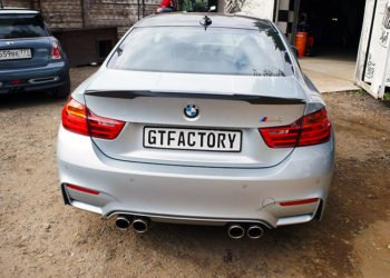 проект bmw m4 f82 титановая выхлопная система