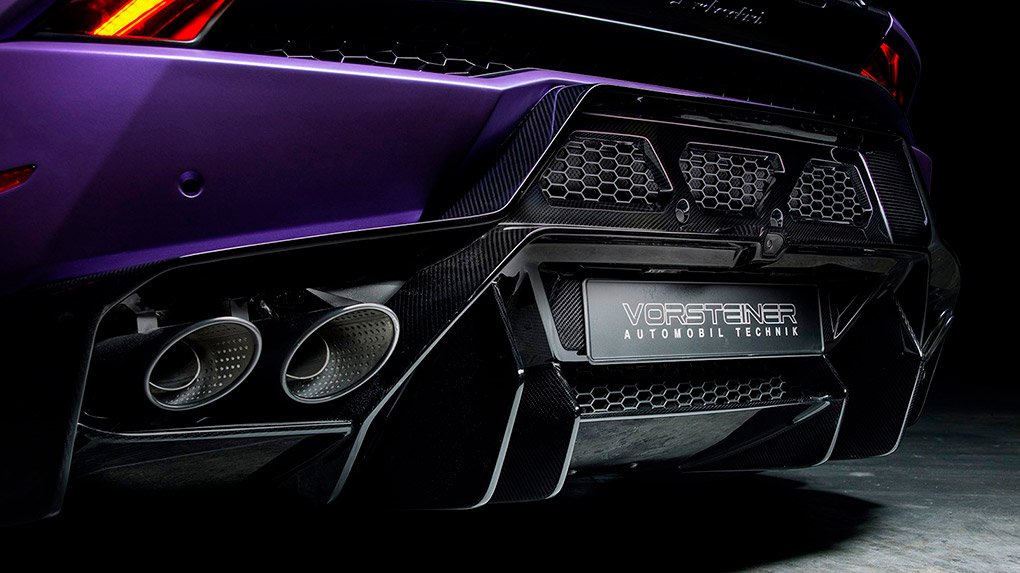 Vorsteiner Novara Edizione Lamborghini LP610-4 Huracan задний бампер + задний диффузор