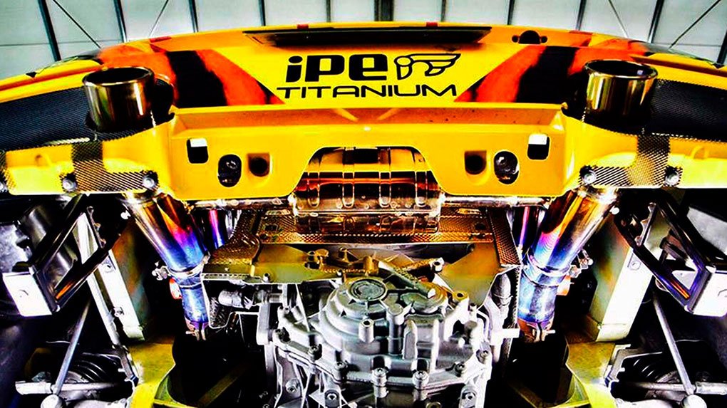 iPE F1 Ferrari 488 GTB титановая выхлопная система