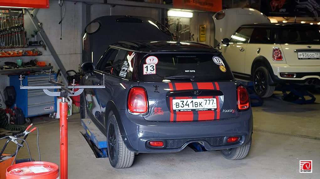 Полная титановая выхлопная система iPE MINI Cooper S F56