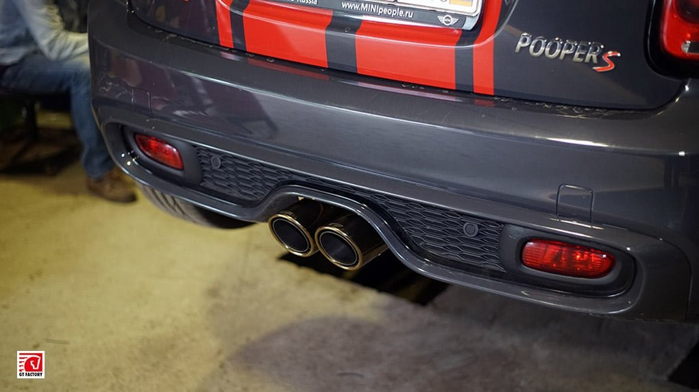 Полная титановая выхлопная система iPE MINI Cooper S F56