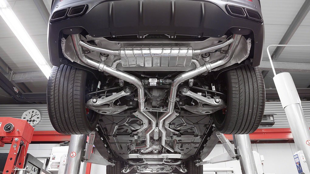 Выхлопная система Capristo Mercedes-Benz GLE63 AMG W166