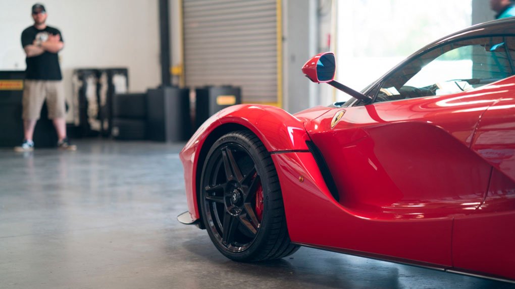 Моноблочные кованые диски HRE RS307M Ferrari LaFerrari