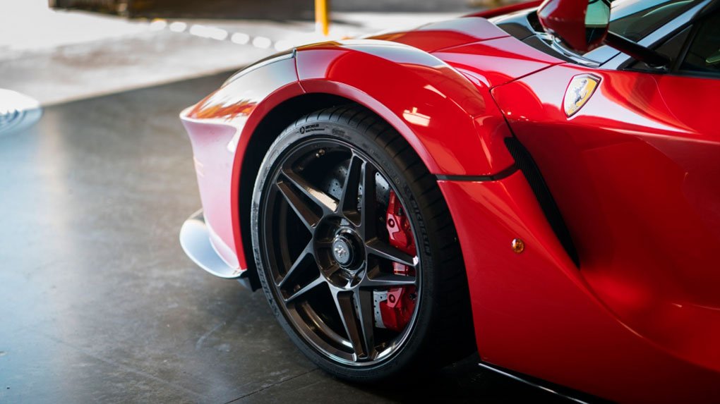 Моноблочные кованые диски HRE RS307M Ferrari LaFerrari