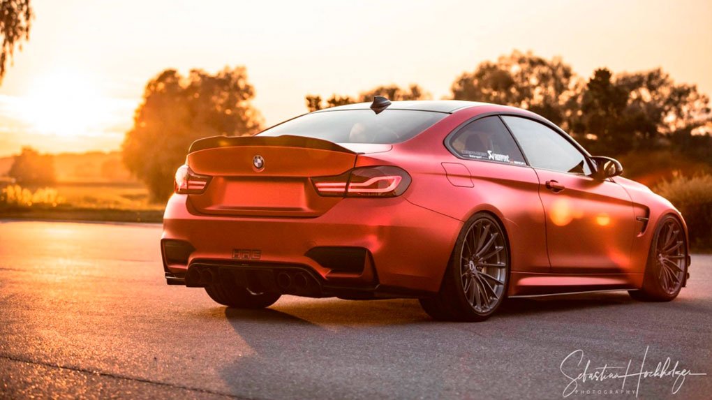 Односоставные моноблочные кованые диски HRE P103 для BMW M4 F82