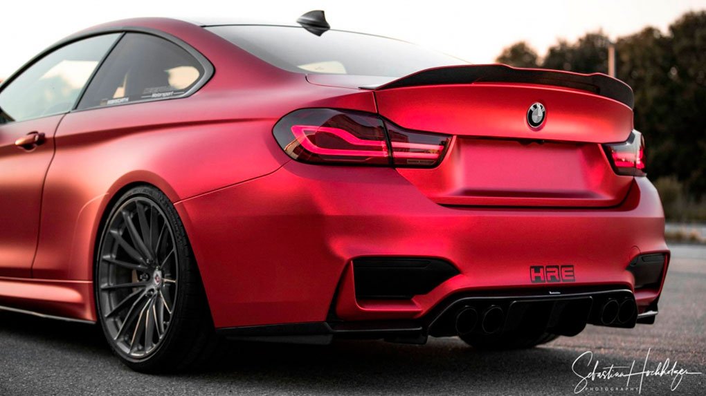 Односоставные моноблочные кованые диски HRE P103 для BMW M4 F82
