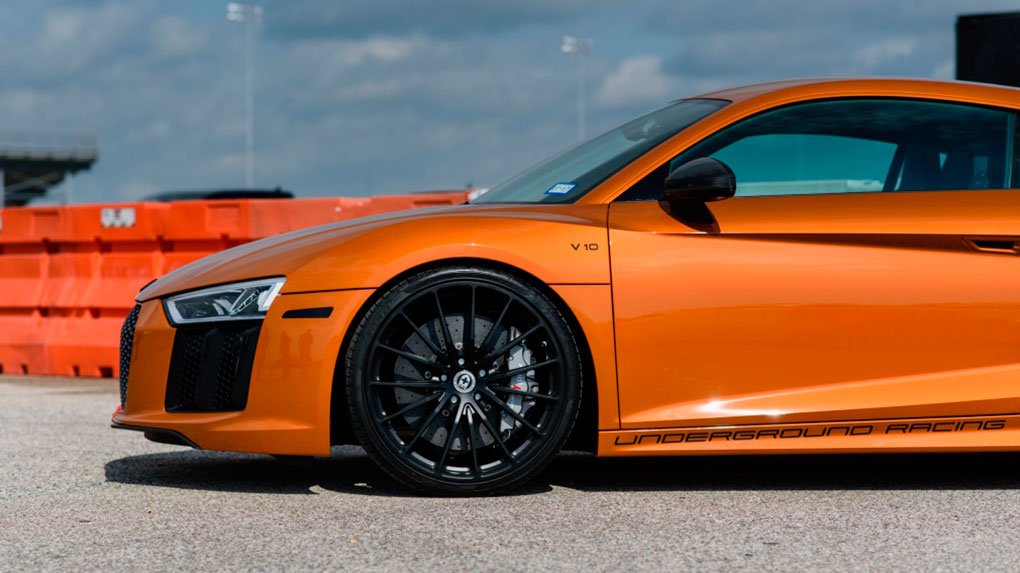 Односоставные моноблочные кованые диски HRE P103 для AUDI R8 V10 Plus