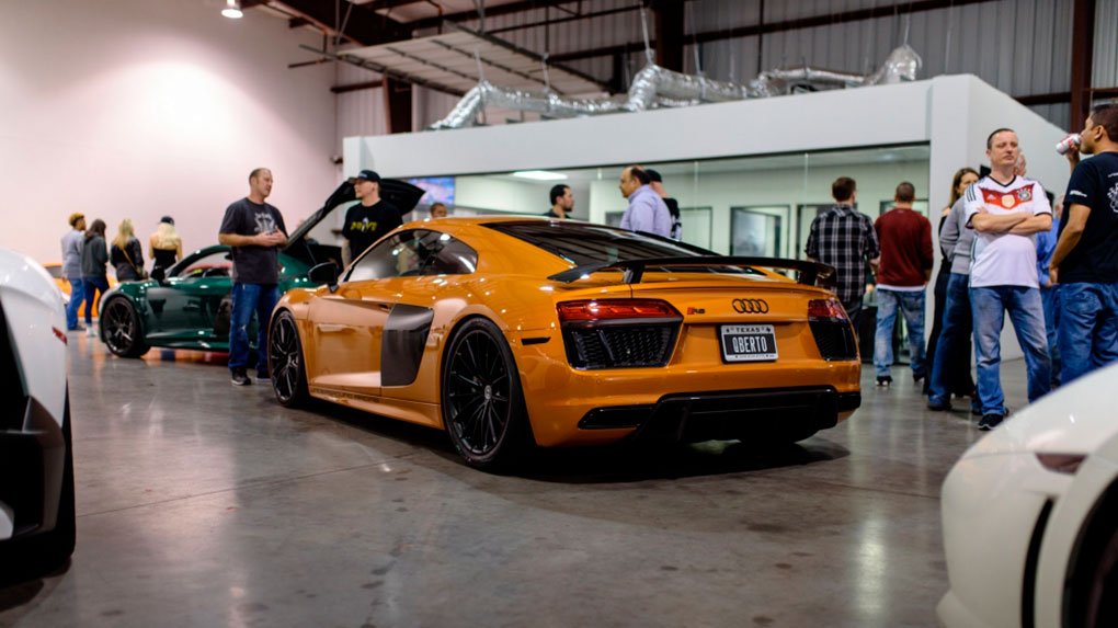 Односоставные моноблочные кованые диски HRE P103 для AUDI R8 V10 Plus