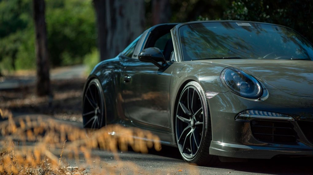 Односоставные моноблочные кованые диски HRE P104 для Porsche 9191 Targa