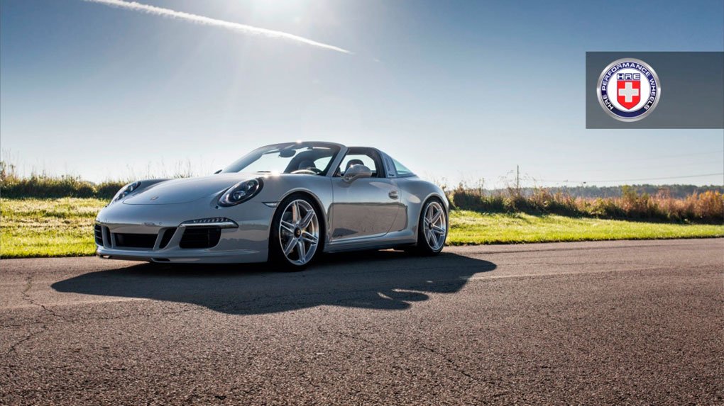 Односоставные моноблочные кованые диски HRE P106 для Porsche 991 Targa