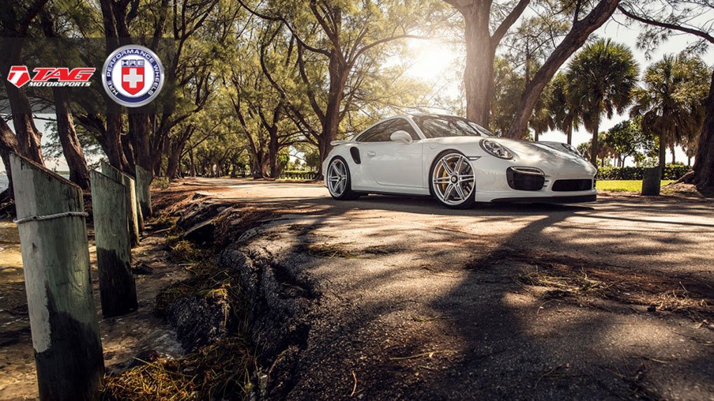 Односоставные моноблочные кованые диски HRE P106 для Porsche 991 Turbo