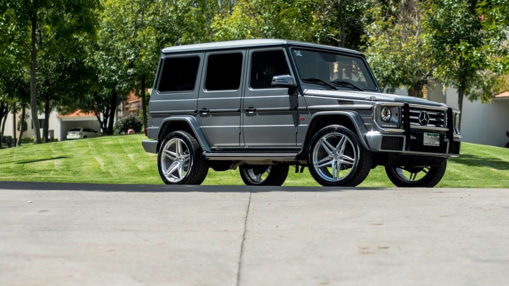Односоставные моноблочные кованые диски HRE P107 для Mercedes Benz G63 AMG W463