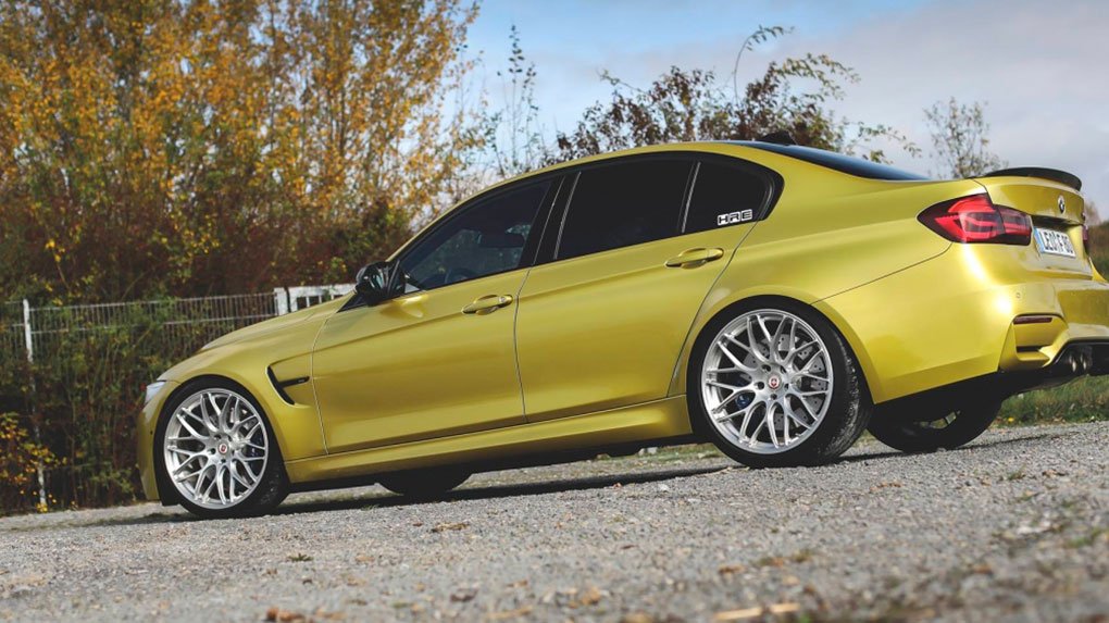 Моноблочные кованые диски HRE RC100 для BMW M3 F80