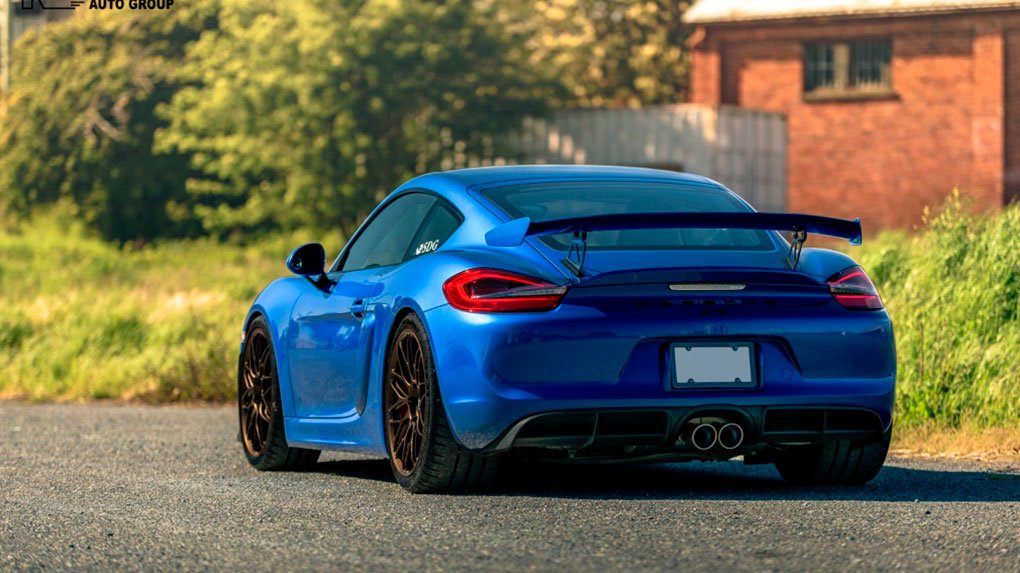 Моноблочные кованые диски HRE RC100 для Porsche Cayman GT4