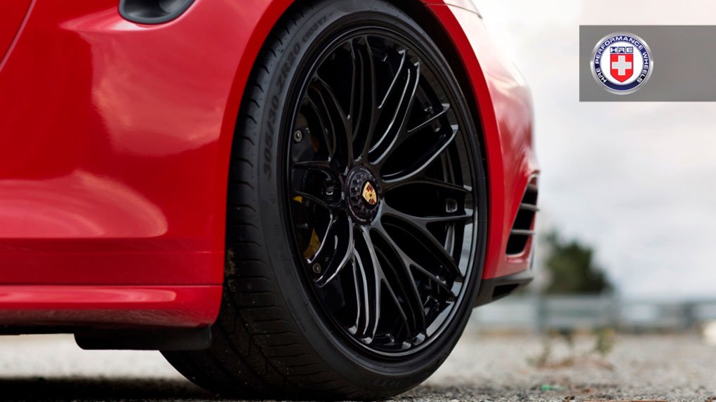 Моноблочные кованые диски HRE RC100 для Porsche 991 Turbo S