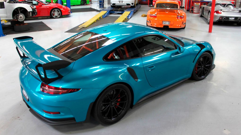 Моноблочные кованые диски HRE RC103 для Porsche 991 GT3RS
